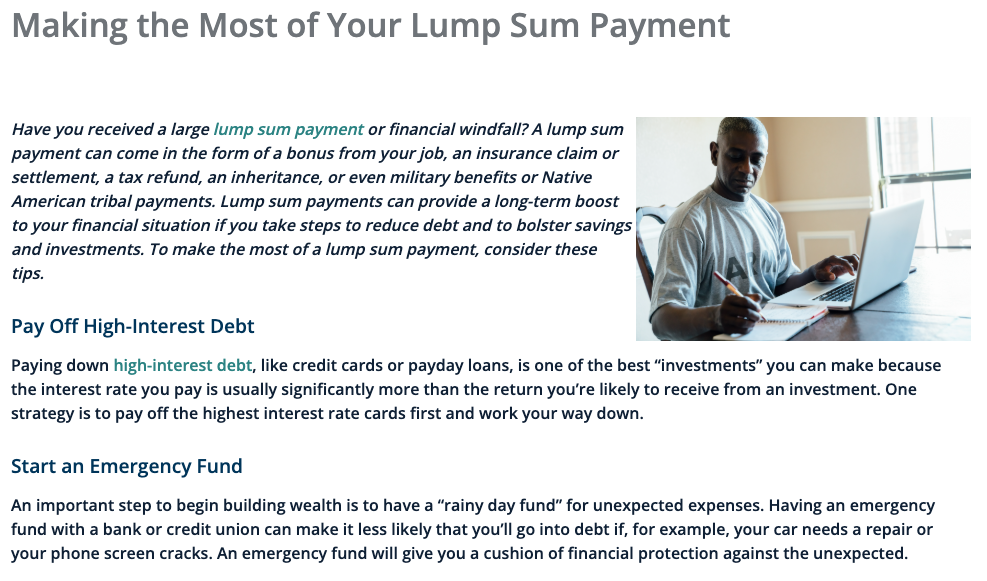 Lump Sum